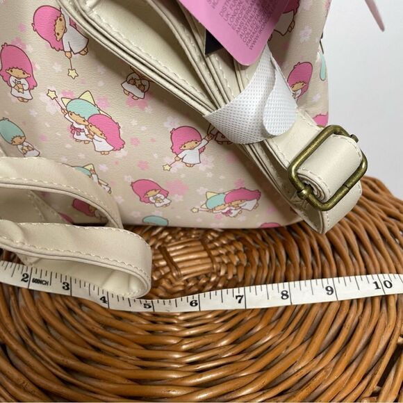 NEW Loungefly‎ Sanrio Little Twin Stars Mini Backpack Rare Hard to Find Print main image 6